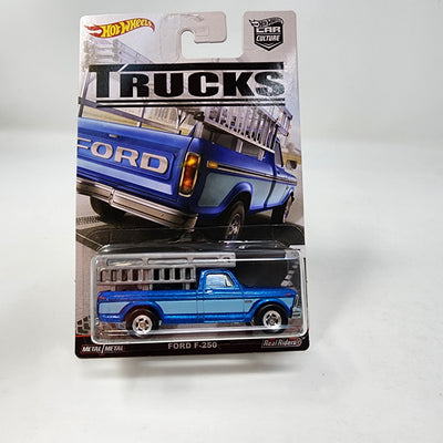 Ford F-250 * Blue * Hot Wheels Car Culture TRUCKS Series