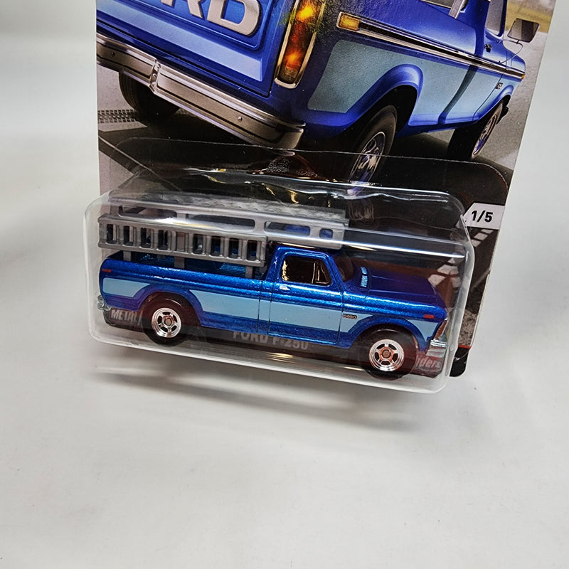 Ford F-250 * Blue * Hot Wheels Car Culture TRUCKS Series