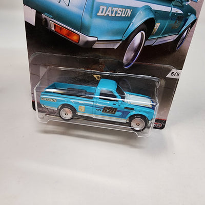 Datsun 620 * Aqua * Hot Wheels Car Culture TRUCKS Series