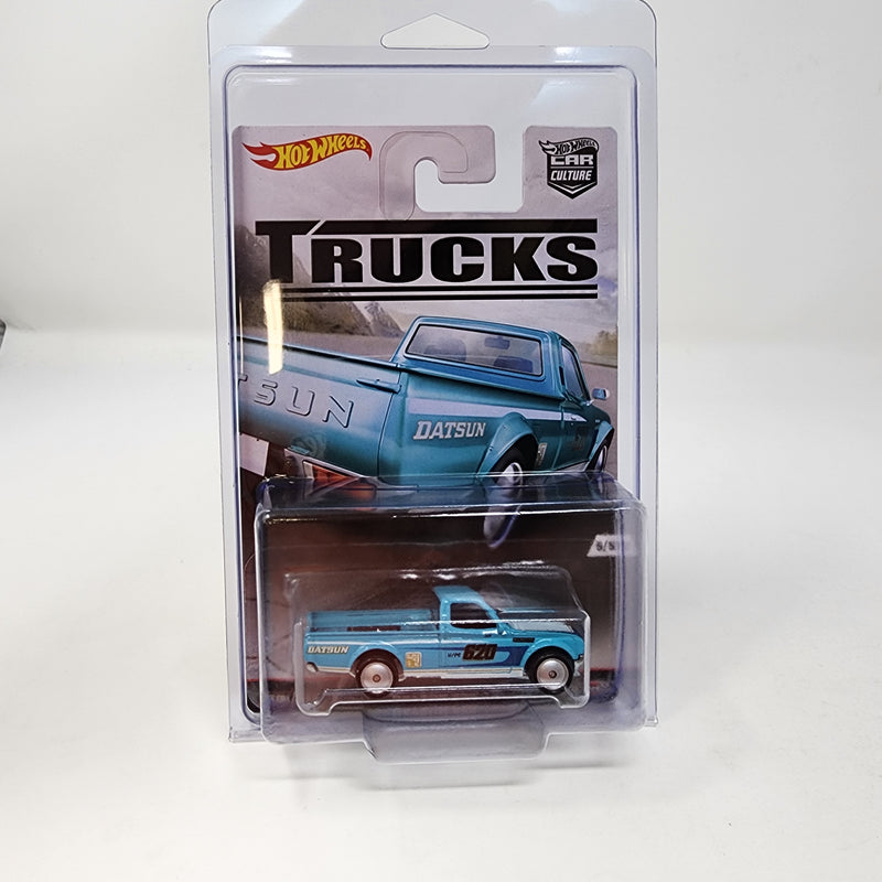 Datsun 620 * Aqua * Hot Wheels Car Culture TRUCKS Series