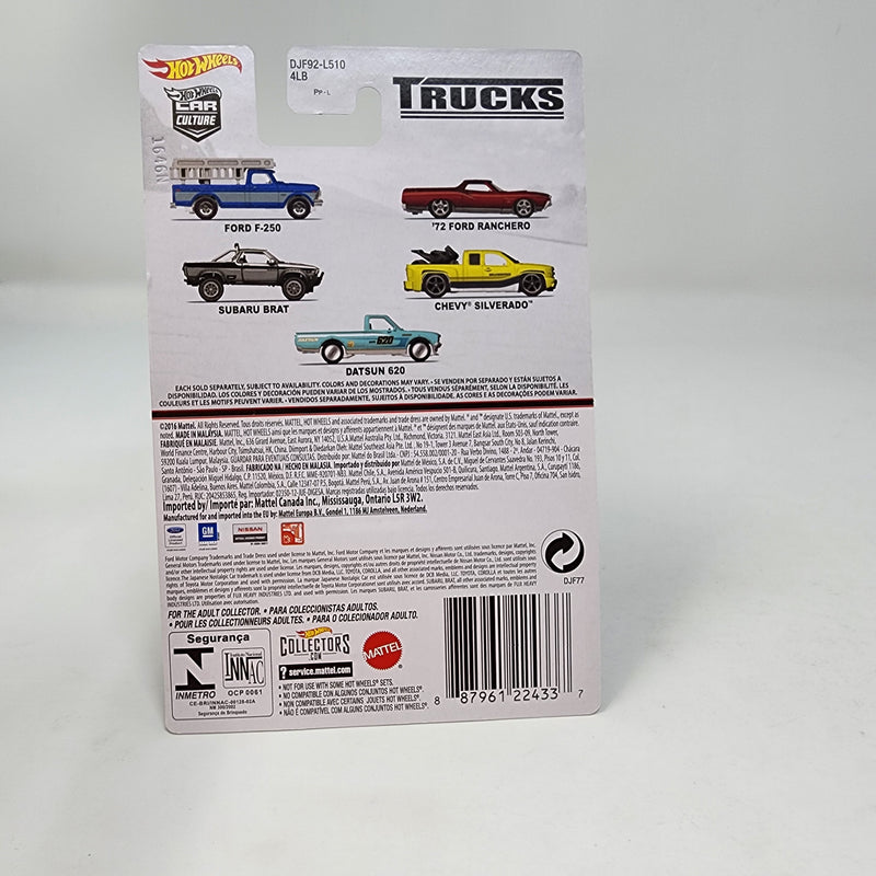 Datsun 620 * Aqua * Hot Wheels Car Culture TRUCKS Series