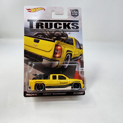 Chevy Silverado * Yellow * Hot Wheels Car Culture TRUCKS Series