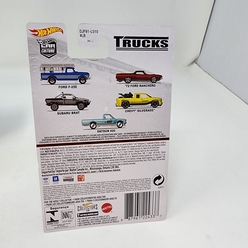 Chevy Silverado * Yellow * Hot Wheels Car Culture TRUCKS Series