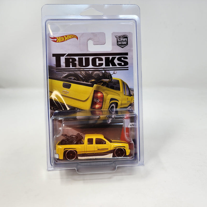 Chevy Silverado * Yellow * Hot Wheels Car Culture TRUCKS Series