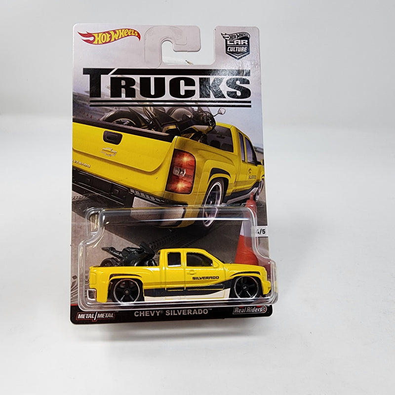 Chevy Silverado * Yellow * Hot Wheels Car Culture TRUCKS Series