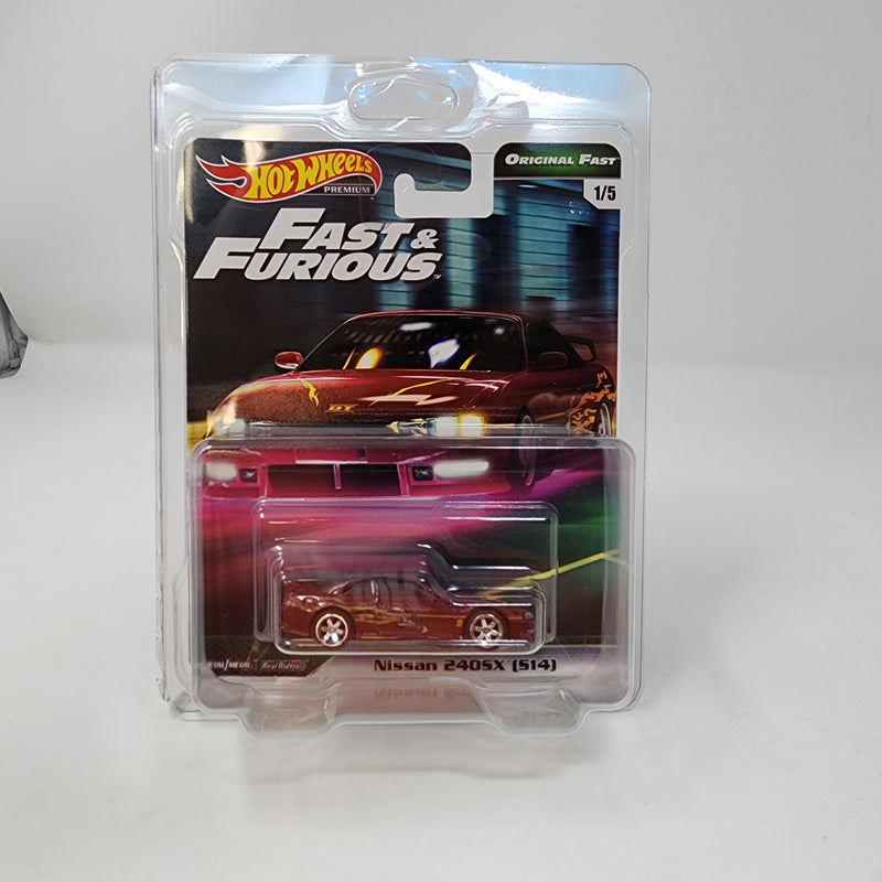 Nissan 240SX S14 * Burgundy * Hot Wheels Fast & Furious * Original Fast