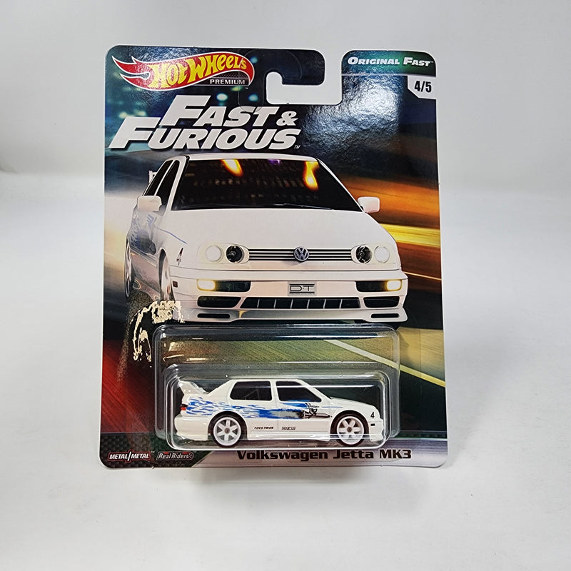 Volkswagen Jetta MK3 * Hot Wheels Premium Fast & Furious Original Fast