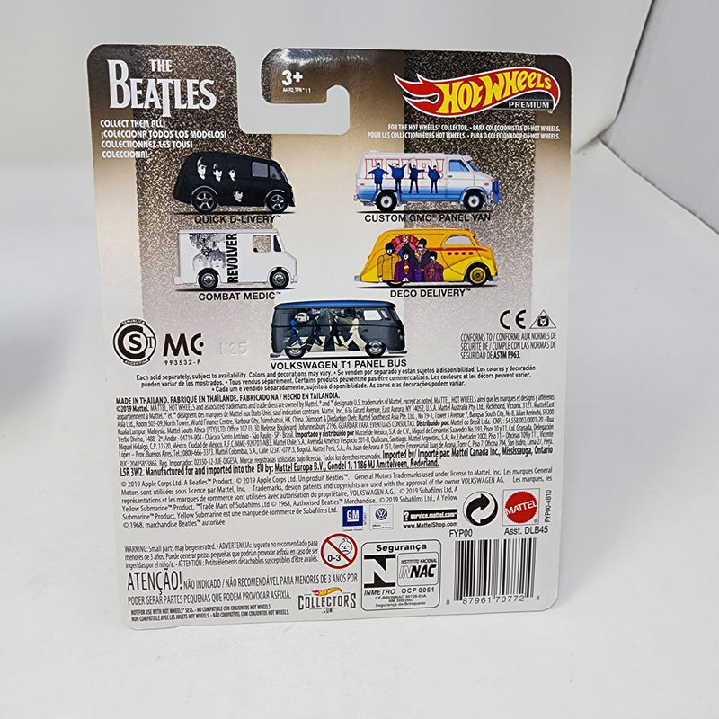 Volkswagen T1 Panel Bus * The Beatles * Hot Wheels Pop Culture