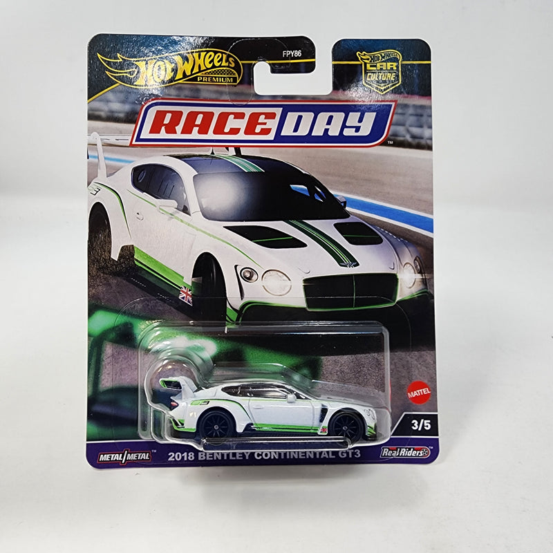 2018 Bentley Continental GT3 * 2024 Hot Wheels RACE DAY Car Culture