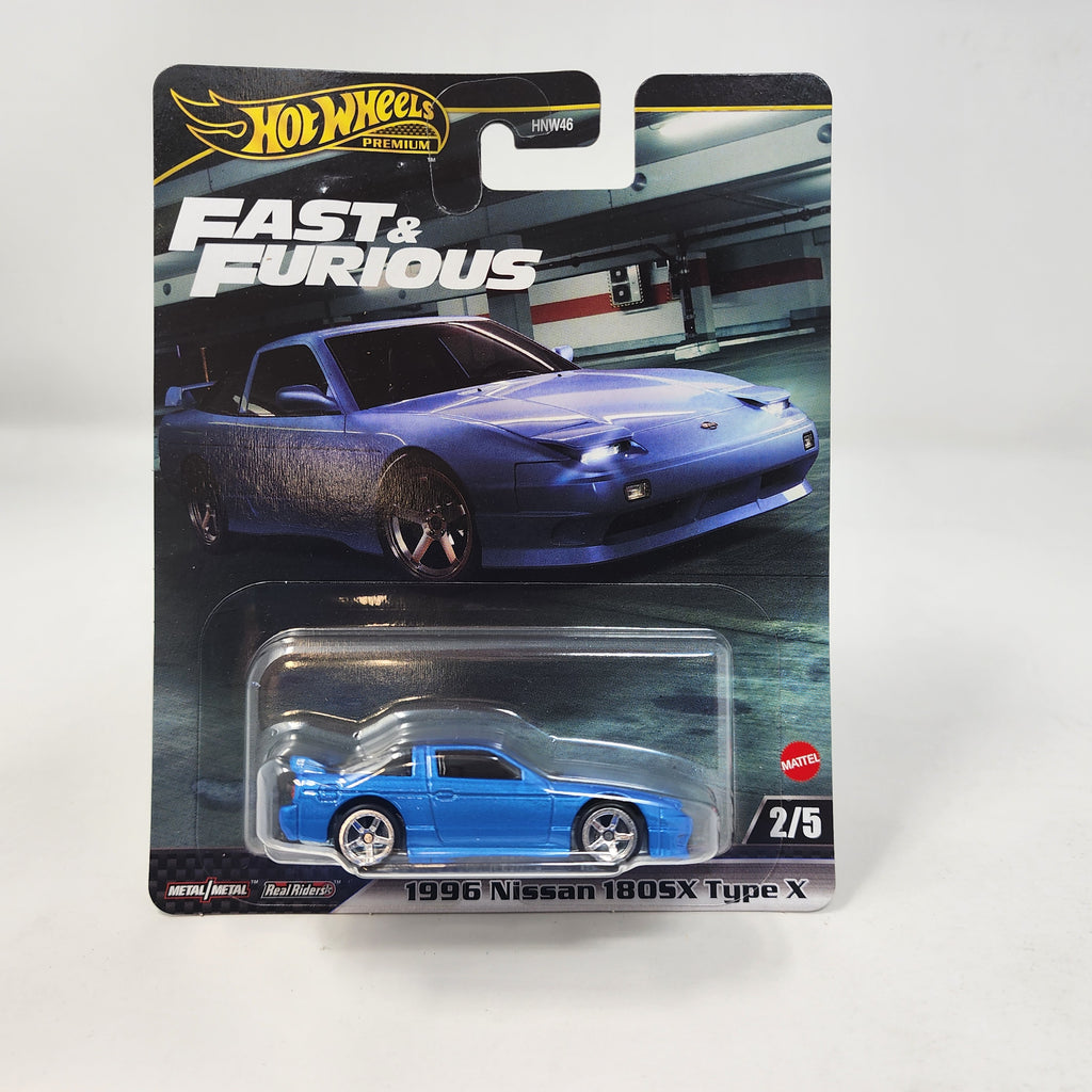 1996 Nissan 180SX Type X * 2024 Hot Wheels Premium Fast & Furious