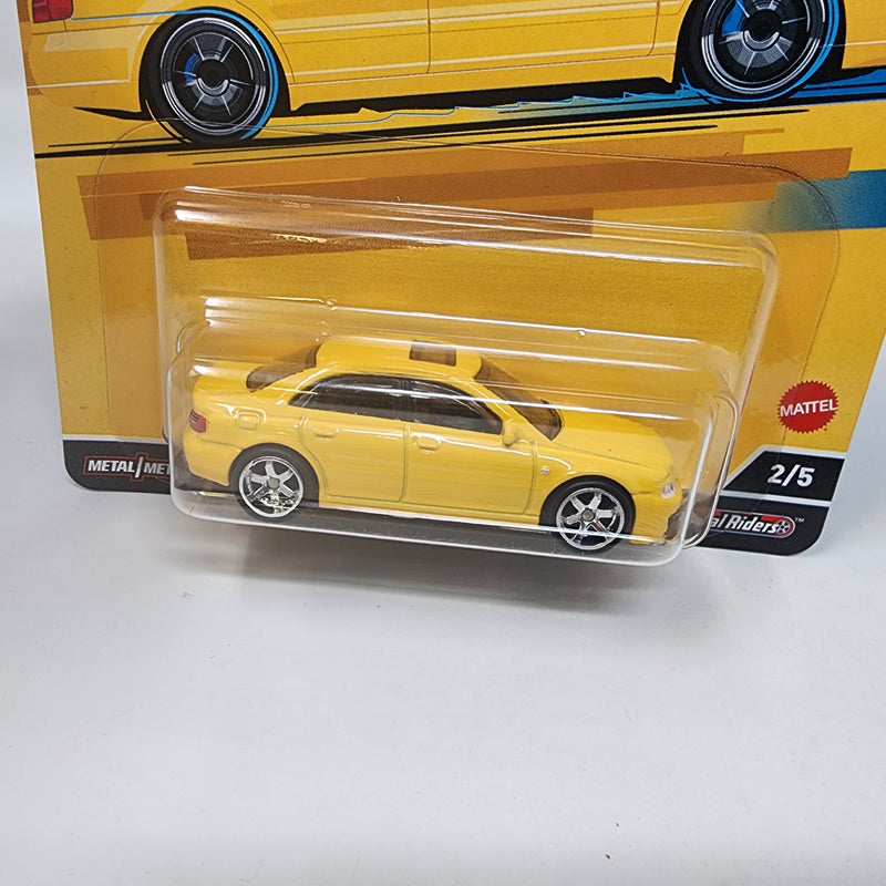 Audi S4 Quattro * Yellow * Hot Wheels Car Culture Deutschland Design