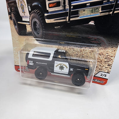 '85 Ford Bronco * Hot Wheels Car Culture Wild Terrain