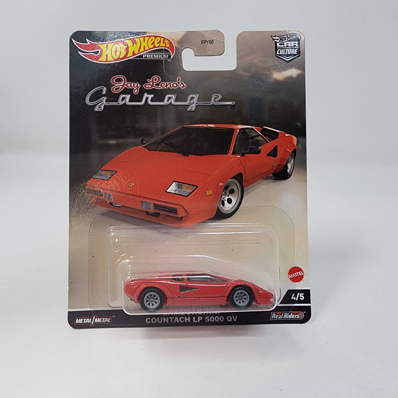 Lamborghini Countach LP 5000 QV * Hot Wheels Car Culture Jay Leno&