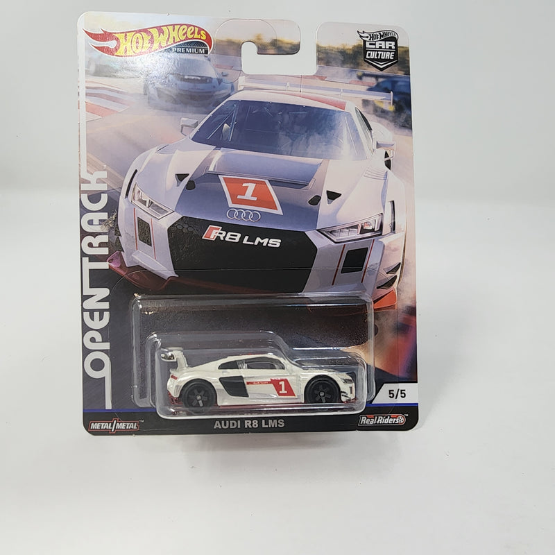 Audi R8 LMS * White * Hot Wheels Car Culture Open Track