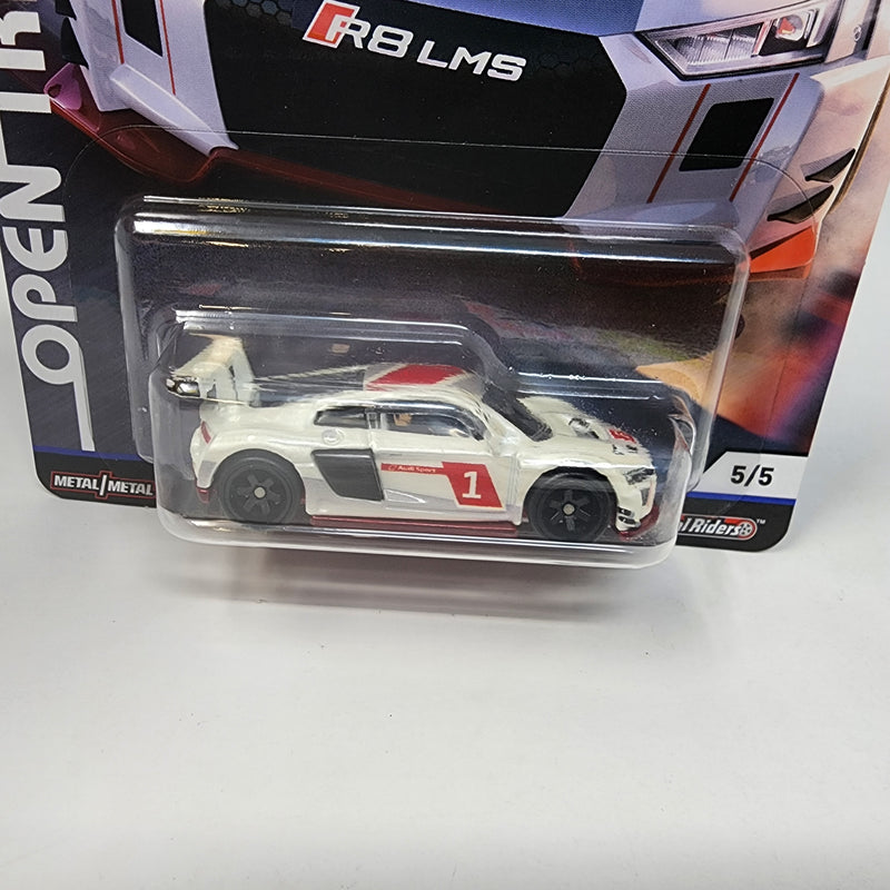 Audi R8 LMS * White * Hot Wheels Car Culture Open Track