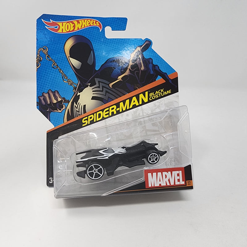 Spider-Man Black Costume Marvel * Hot Wheels Character Cars