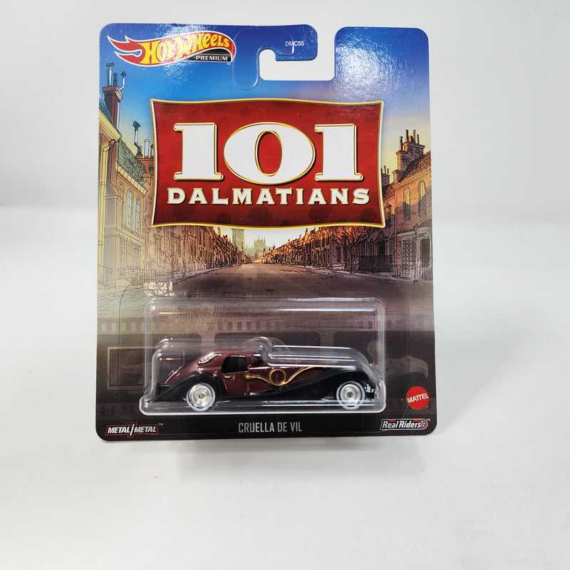 Cruella De Vil 101 Dalmatians * Hot Wheels Retro Series