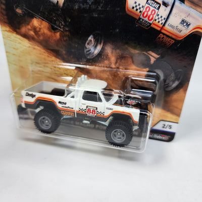 '80 Dodge Macho Power Wagon 2/5 * Hot Wheels Car Culture Desert Rally