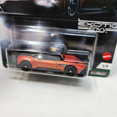 Aston Martin Vulcan 2/5 * Orange * Hot Wheels Exotic Envy Car Culture