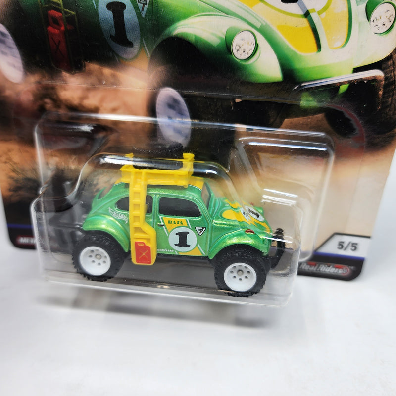 Volkswagen Baja Bug * Green * Hot Wheels Car Culture Desert Rally