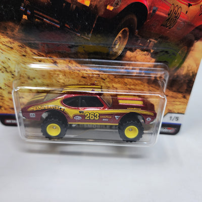 '70 Oldsmobile 442 #1/5 * Red * Hot Wheels Car Culture Desert Rally