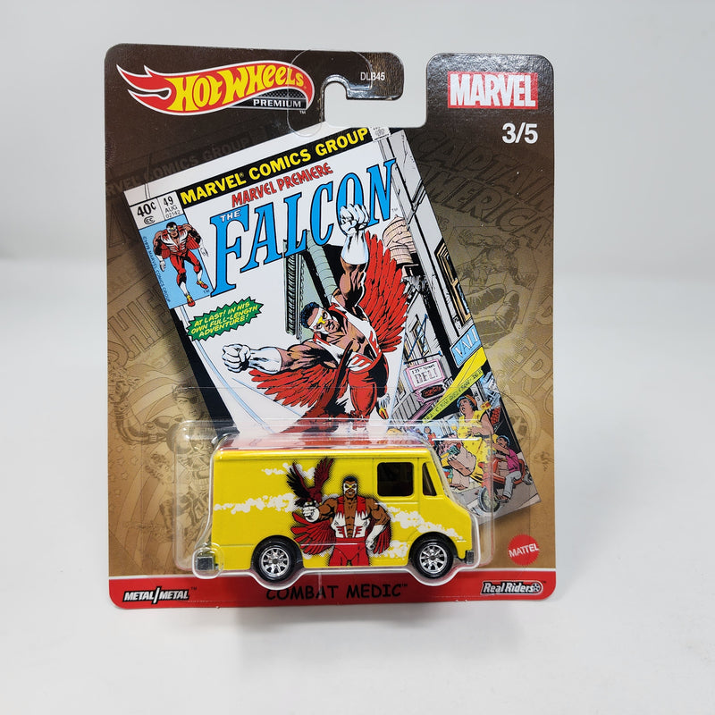 Combat Medic Falcon 3/5 * Hot Wheels Pop Culture Marvel