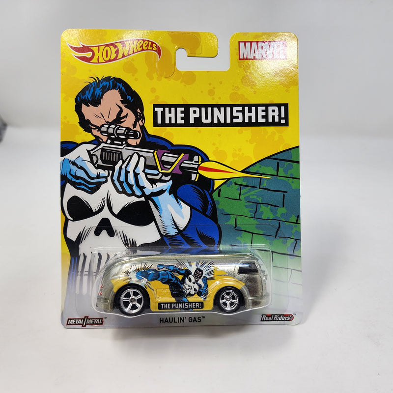 Haulin Gas The Punisher * Hot Wheels Pop Culture Marvel