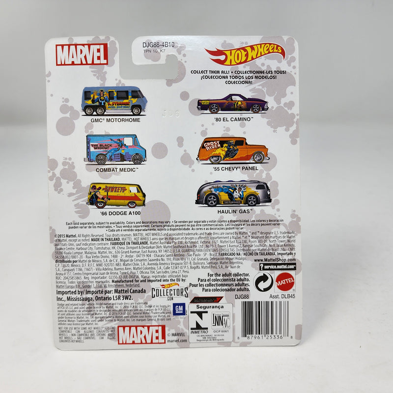 Haulin Gas The Punisher * Hot Wheels Pop Culture Marvel