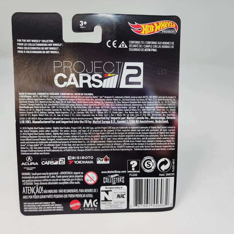 Acura NSX GT3 Project Cars 2 * Hot Wheels Retro Entertainment