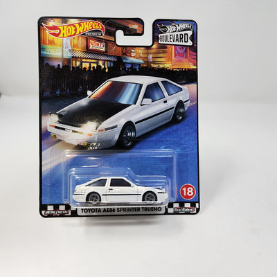 Toyota AE86 Sprinter Trueno #18 * Hot Wheels Boulevard Series