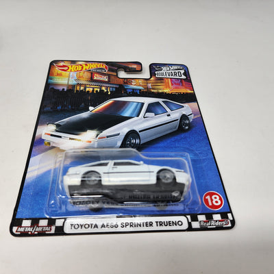 Toyota AE86 Sprinter Trueno #18 * Hot Wheels Boulevard Series