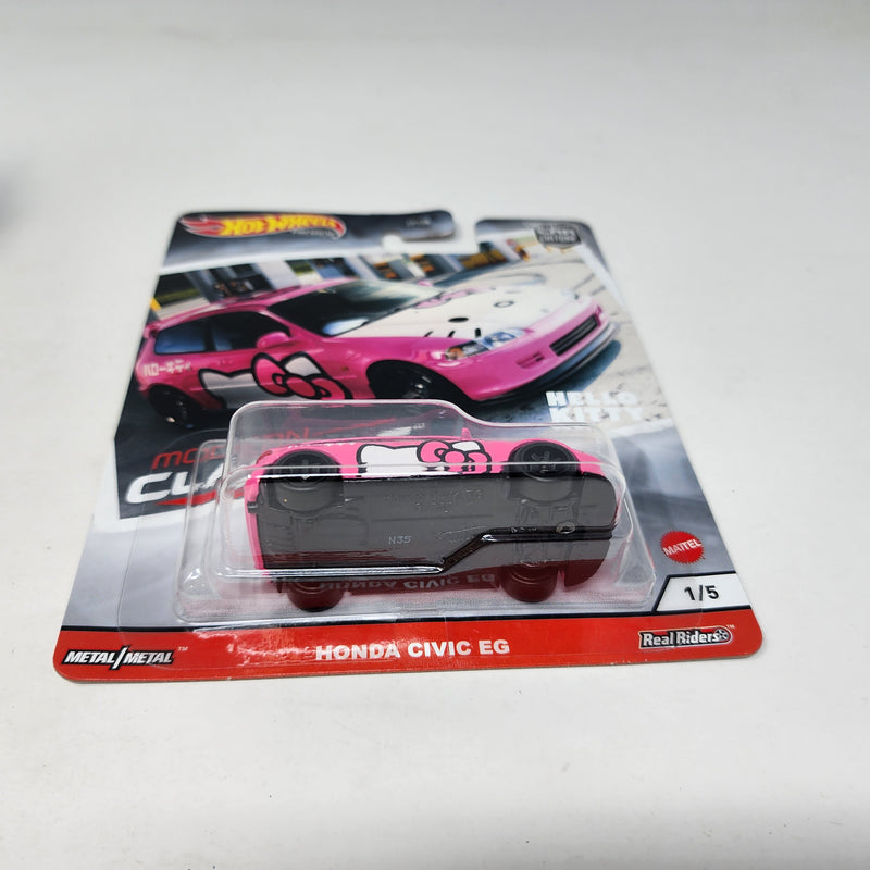 Honda Civic EG Hello Kitty * Hot Wheels Car Culture Modern Classics