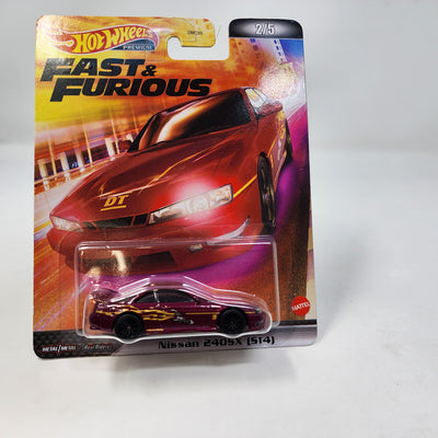 Nissan 240SX S14 * Burgundy * Hot Wheels Fast & Furious