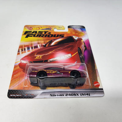 Nissan 240SX S14 * Burgundy * Hot Wheels Fast & Furious