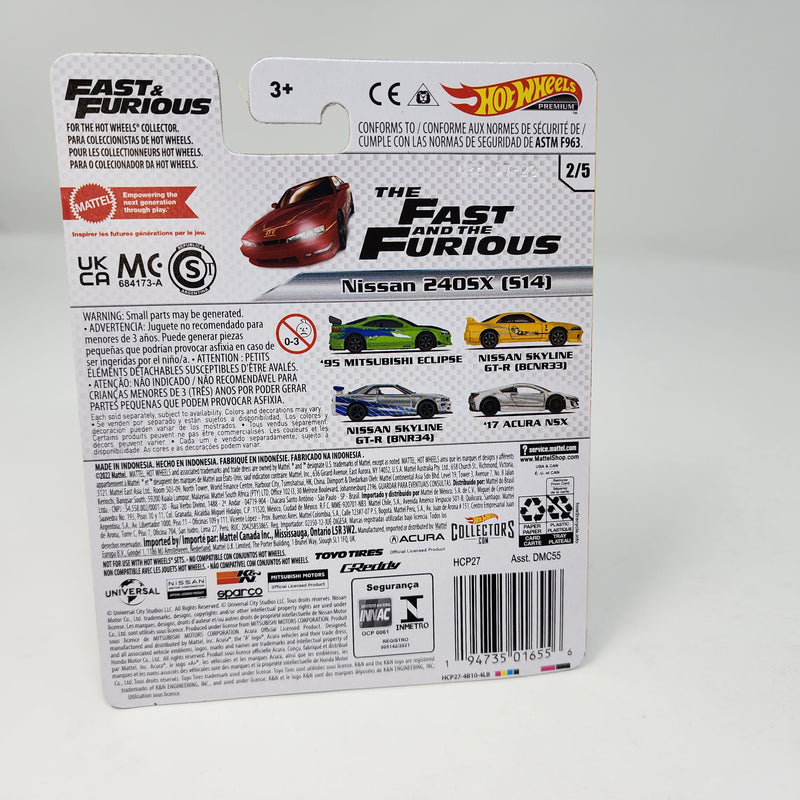 Nissan 240SX S14 * Burgundy * Hot Wheels Fast & Furious