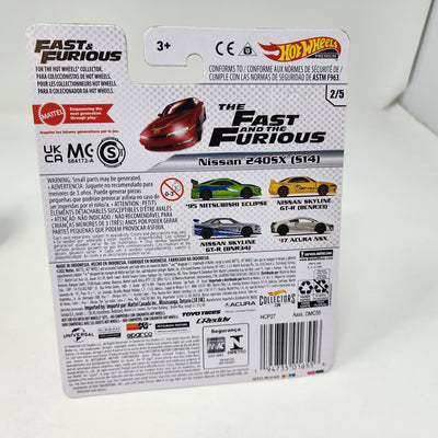 Nissan 240SX S14 * Burgundy * Hot Wheels Fast & Furious