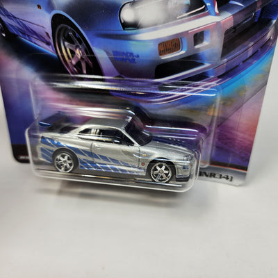 Nissan Skyline GT-R BNR34 * Hot Wheels Fast & Furious * Fast Imports