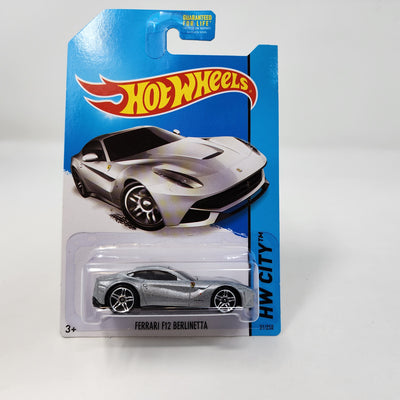 Ferrari F12 Berlinetta #31 * Silver * 2014 Hot Wheels