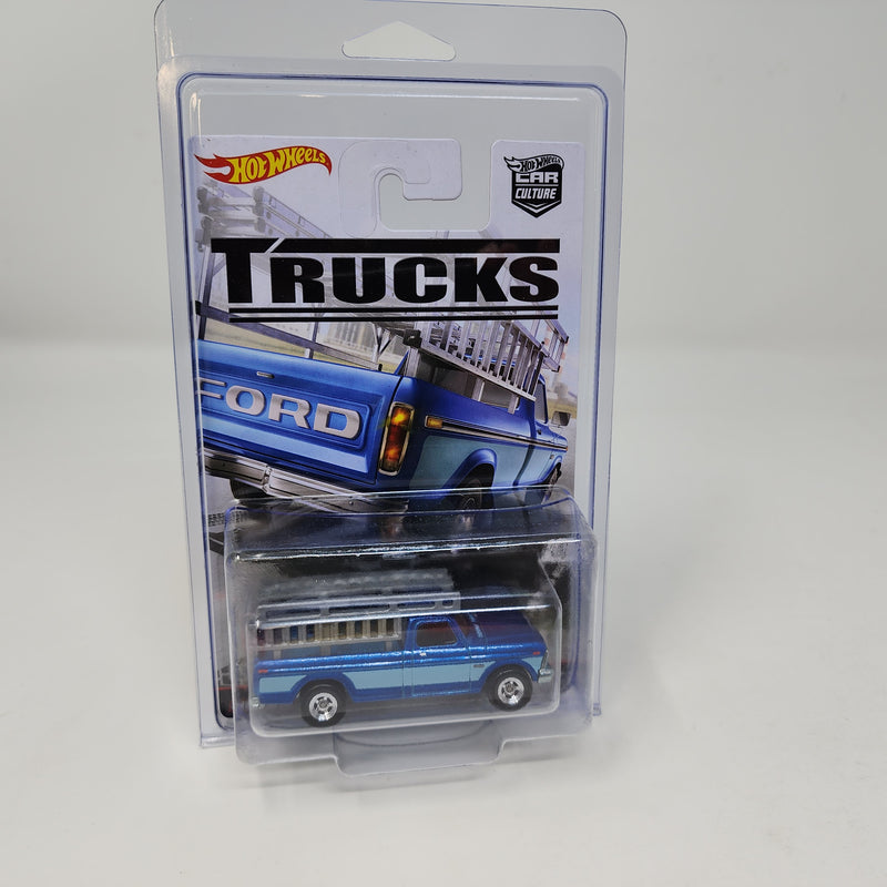 Ford F-250 * Blue * Hot Wheels Car Culture TRUCKS Series