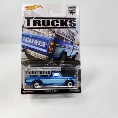 Ford F-250 * Blue * Hot Wheels Car Culture TRUCKS Series