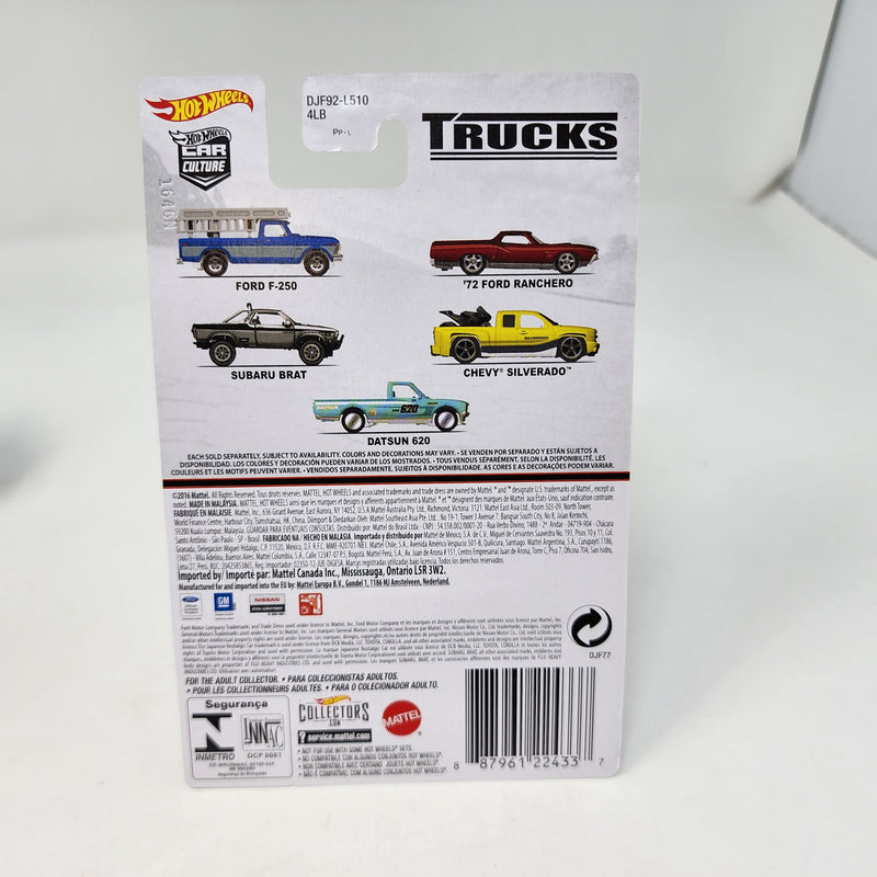 Datsun 620 * Aqua * Hot Wheels Car Culture TRUCKS Series