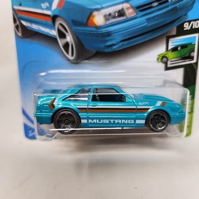 '92 ford Mustang #152 * Teal * 2019 Hot Wheels Basic