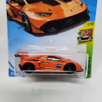 Lamborghini Huracan LP 620-2 Super Trofeo #268 * Orange * Hot Wheels 2018