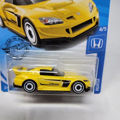 Honda S2000 #153 * Yellow * 2020 Hot Wheels Basic