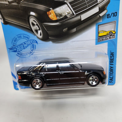 Mercedes-Benz 500 E #145 * BLACK * 2021 Hot Wheels Basic