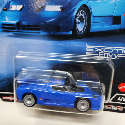 '94 Bugatti EB110 #4/5 * Blue * Hot Wheels Exotic Envy Car Culture