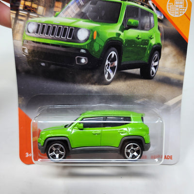 2019 Jeep Renegade #1 * Green * Matchbox Basic Series