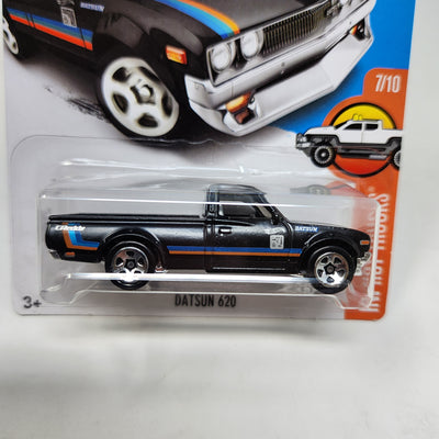 Datsun 620 #317 * BLACK * Hot Wheels 2017