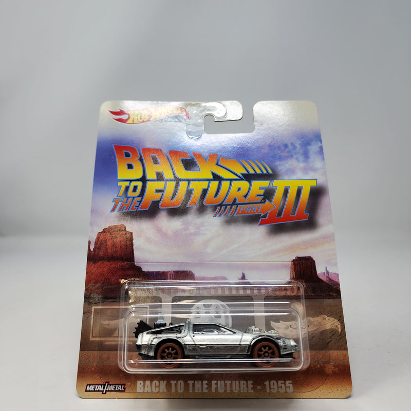 Back to the Future Time Machine 1955 * Hot Wheels Retro Entertainment