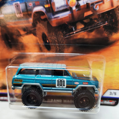 '88 Jeep Grand Wagoneer #3/5 * Hot Wheels Car Culture Desert Rally